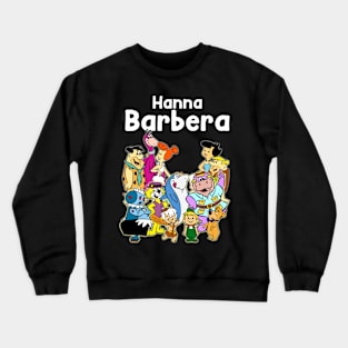 hanna barbera and the friends Crewneck Sweatshirt